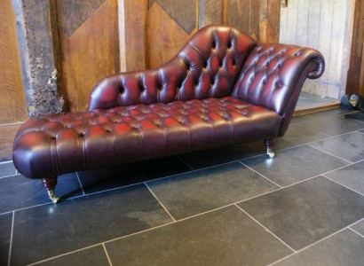 Lounge Club Chesterfield Sofa Loveseat 2-Seater Upholstered Lounges Chaise Longues Leather